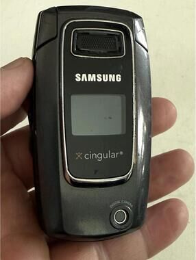 RARE Vtg Samsung SGH-D407 Gunmetal AT&T Cingular Cellular, Untested No Power Cor